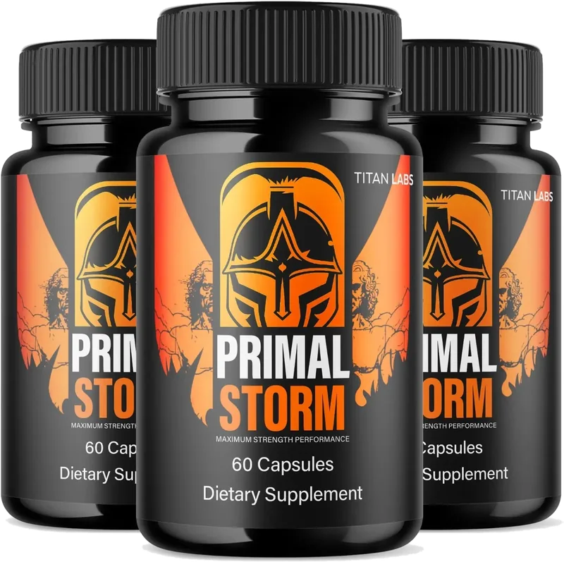 3 bottles of Primal Storm